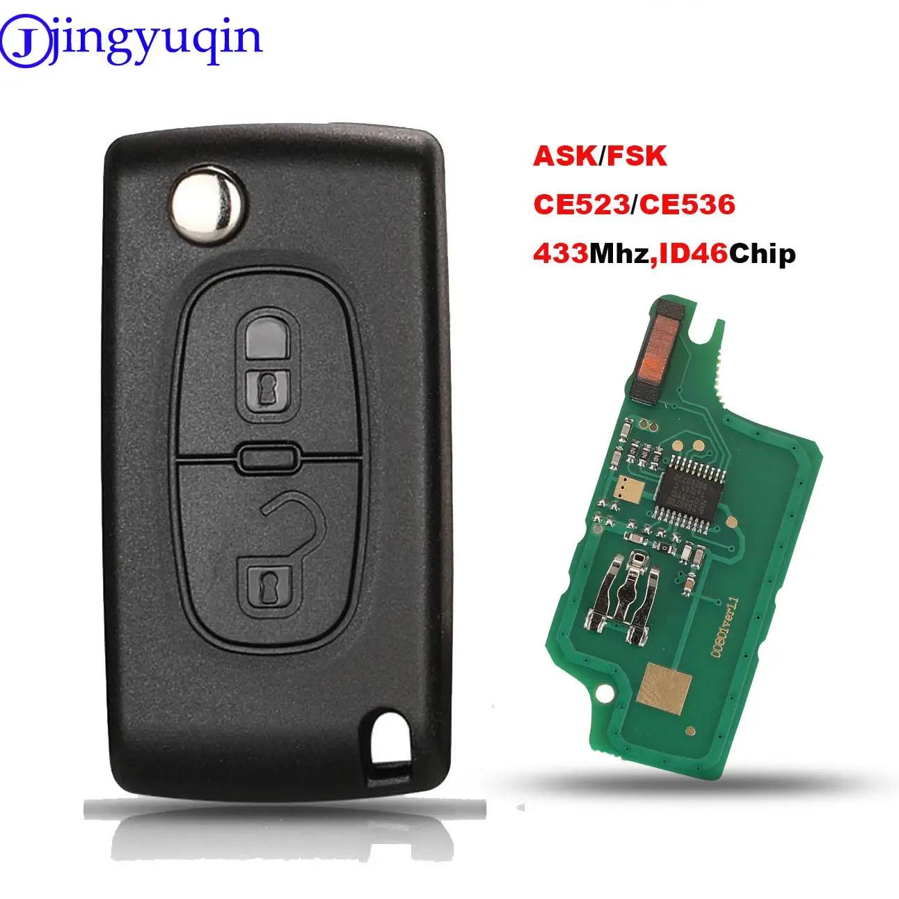 Jingyuqin ASK Ǫ 107 207 307 308 407 607, Ʈο C2 C3 C4 C5 C6 C8 Xsara Picasso CE0523 Ce0536 VA2/HCA ̵, 434Mhz